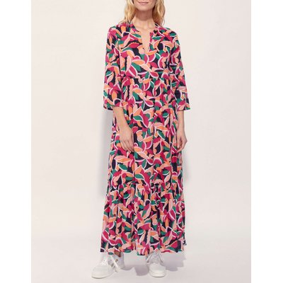 Robe longue bohème coton bio imprimé CATAYA LA FIANCÉE
