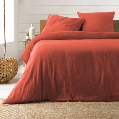 Housse de couette + taies Gaze de coton tendance DOUCEUR D'INTÉRIEUR