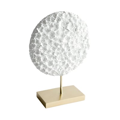 Ornement disque en céramique hortensia NEXT