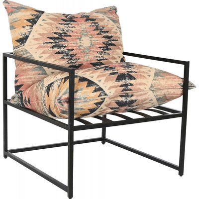 Fauteuil en métal, collection Folk RECOLLECTION
