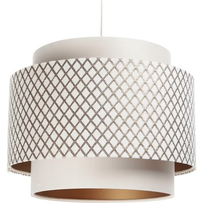 Suspension en tissu, intérieur cuivré, Doblo BPS KONCEPT