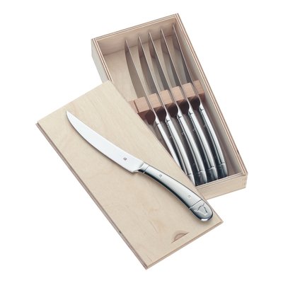 6 Couteaux À Steak Geschenkidee Acier Inoxydable 23 Cm WMF