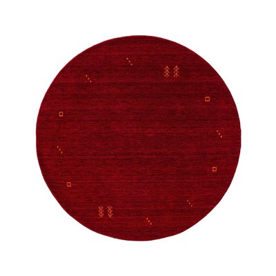 Tapis rond de laine tissé main JAMAL BENUTA 