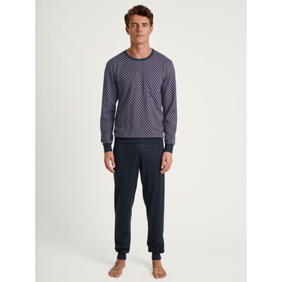 Pyjama boutonné sur toute la longueur manches longues Coton RELAX IMPRINT CALIDA