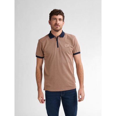Polo avec zip keyline PETROL INDUSTRIES