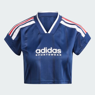 Maillot crop top à 3 bandes coupées Tiro ADIDAS SPORTSWEAR