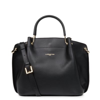 Sac à main zippé L en cuir, FOULONNE DOUBLE LOUISA LANCASTER