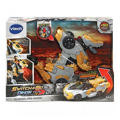 Switch  and  go dinos 1 click vulcanion lemega dragon VTECH