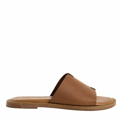 Flache Pantoletten, Leder TAMARIS