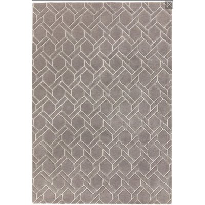 Tapis salon et chambre laine tissé main NAVEL LINES NOVATREND