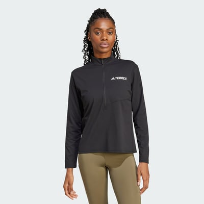 T-Shirt Manches Longues Et Zip 1/2 Terrex Multi Climacool adidas Performance