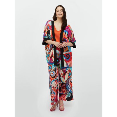 Pantalon en jersey à imprimé multicolore FIORELLA RUBINO
