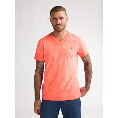 T-shirt col v polarissur PETROL INDUSTRIES