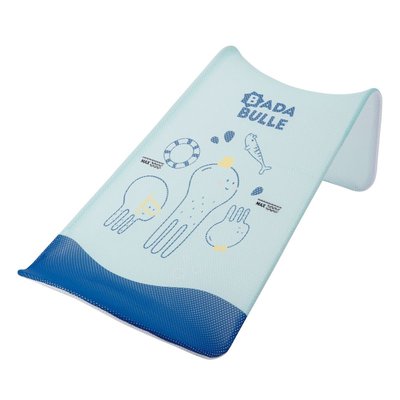 Transat de bain bleu motif pieuvre BADABULLE