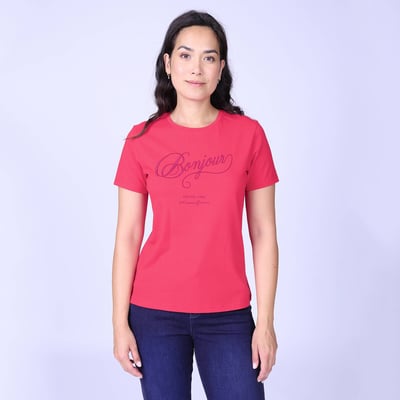 T-shirt Bonjour MISE AU GREEN