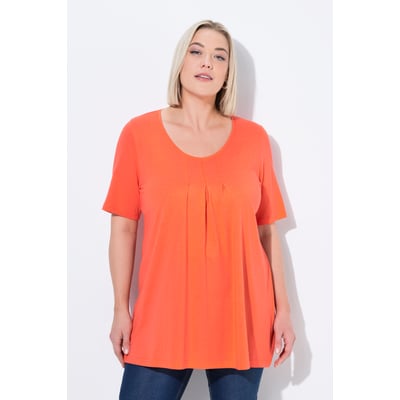 T-shirt, plis, ligne A, manches courtes ULLA POPKEN