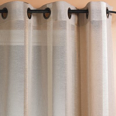 Voilage Etamine Rayures verticales HOME MAISON