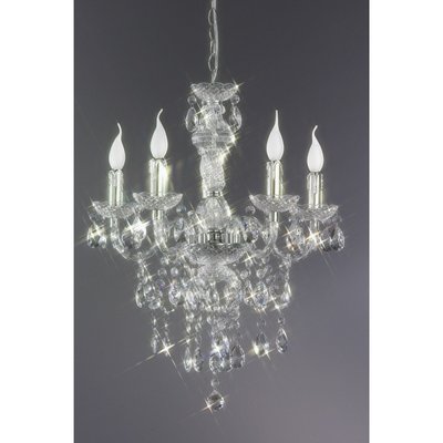 Lustre baroque 5 Lampes TRIO
