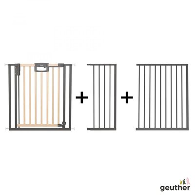 Barrière de porte à pression Easylock Plus bois/metal 176,5 cm 184,5 cm GEUTHER