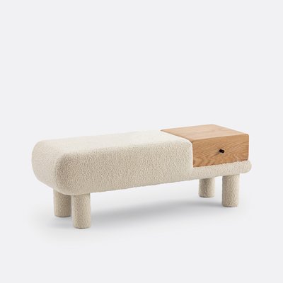 Banc d'entrée bouclette, Bola LA REDOUTE INTERIEURS
