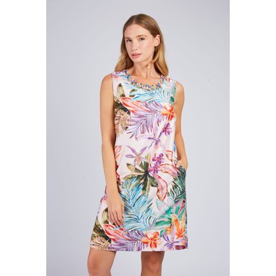 Robe courte imprimée PIPISTRELLE DERHY