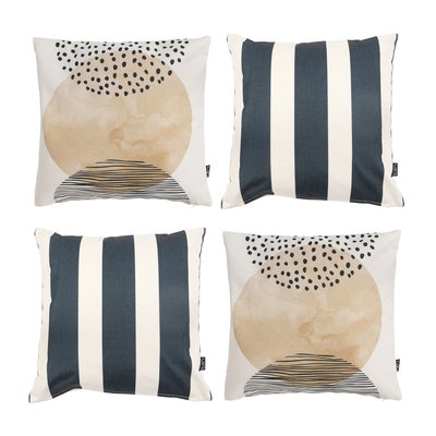Lot de 4 coussins d'intérieur et d'extérieur Oeko-Tex®  - KYOTO VEEVA