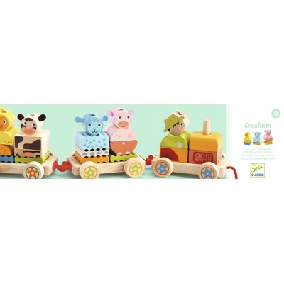 Baby couleur - Creaferme - 24 pcs DJECO