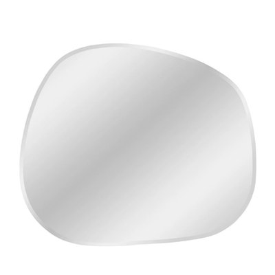 Miroir de forme organique en métal 47x50cm - BANGALORE HOUSE NORDIC