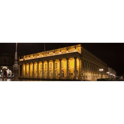Tableau Mural Grand Théatre De Bordeaux Nuit CONTEMPORAIN URBAIN CEANOTHE