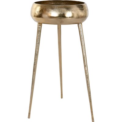 Support plante doré en aluminium design moderne élégant RECOLLECTION