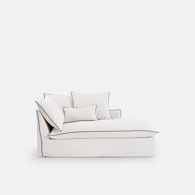 Longchair dik linnen, Odna LA REDOUTE INTERIEURS