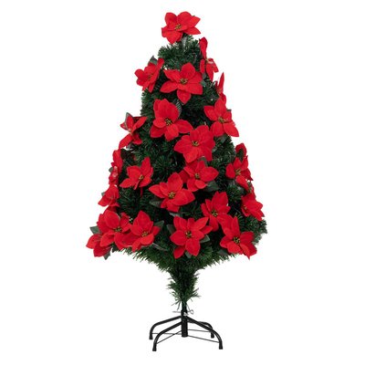 Sapin fibre optique intérieur "Riga" 50 fibres H120 + transfo FEERIC LIGHTS & CHRISTMAS