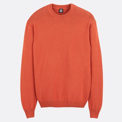 Jumper/trøje med rund hals i finstrikket LA REDOUTE KOLLEKTIONER