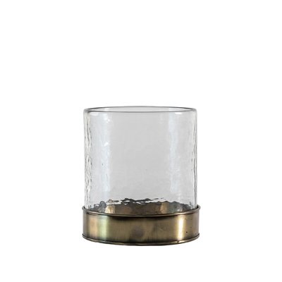 20cm Bronze Hurricane Candle Holder SO'HOME