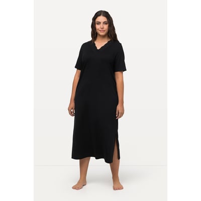 Chemise de nuit V, broderie, modal ULLA POPKEN