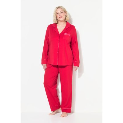 Pyjama avec col à revers et manches longues ULLA POPKEN