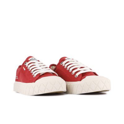 Baskets Toile PALLA ACE CVS ORG PALLADIUM