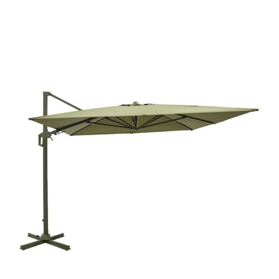 Parasol rectangulaire déporté en aluminium 3x4m- VEYA DRAWER
