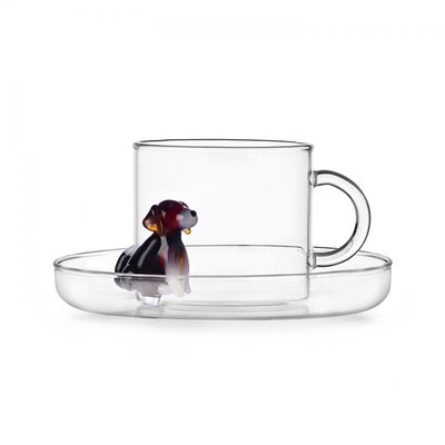 Tasse à thé Foxhound Anglais Dogs ICHENDORF
