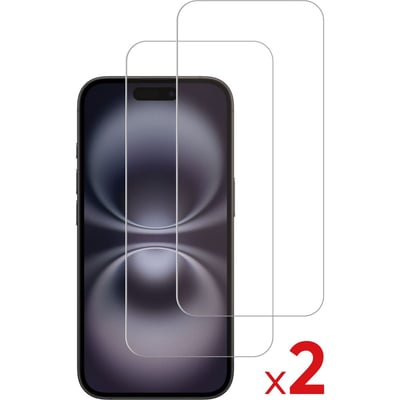 Protège écran iPhone 16pro/17/17pro verre trempé X2 ESSENTIEL B