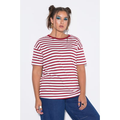 T-shirt oversize, motif à rayures STUDIO UNTOLD