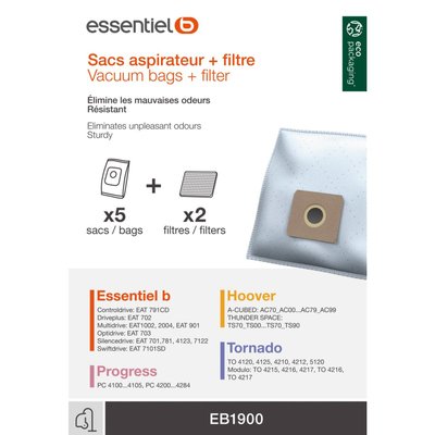 Sac aspirateur EB1900 ESSENTIEL B