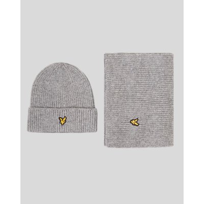 Ensemble écharpe et bonnet brossé LYLE & SCOTT