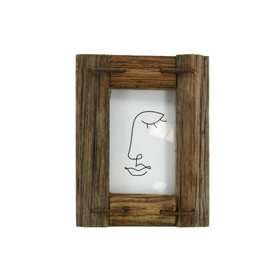 Cadre photo en bois recyclé Pour photo 10 x 15 cm AUBRY GASPARD