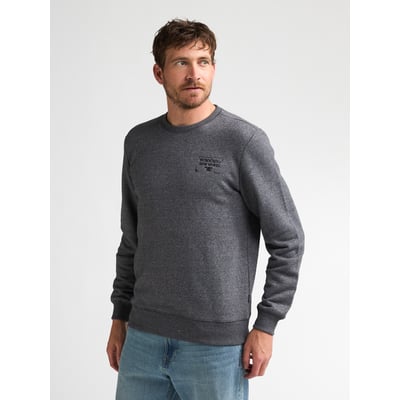 Sweat  col rond chiné steelmont PETROL INDUSTRIES
