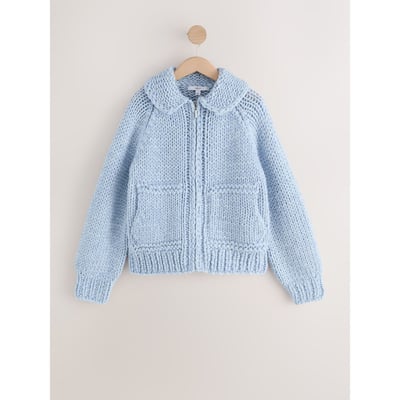 Cardigan à col tricoté main NEXT