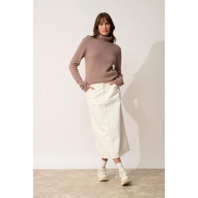 Pull Col Roulé 4 Fils Cuivre June JUST CASHMERE