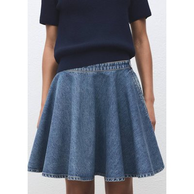Jupe courte denim MANGO