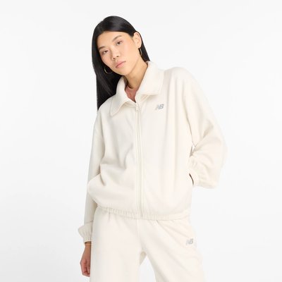 Performance Fleece Full Zip Veste col montant manches longues. NEW BALANCE