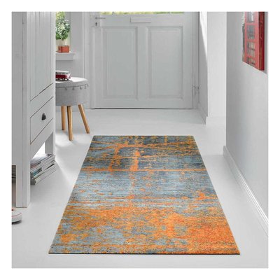 Tapis salon et chambre tissé motif abstrait RUSTICO UN AMOUR DE TAPIS